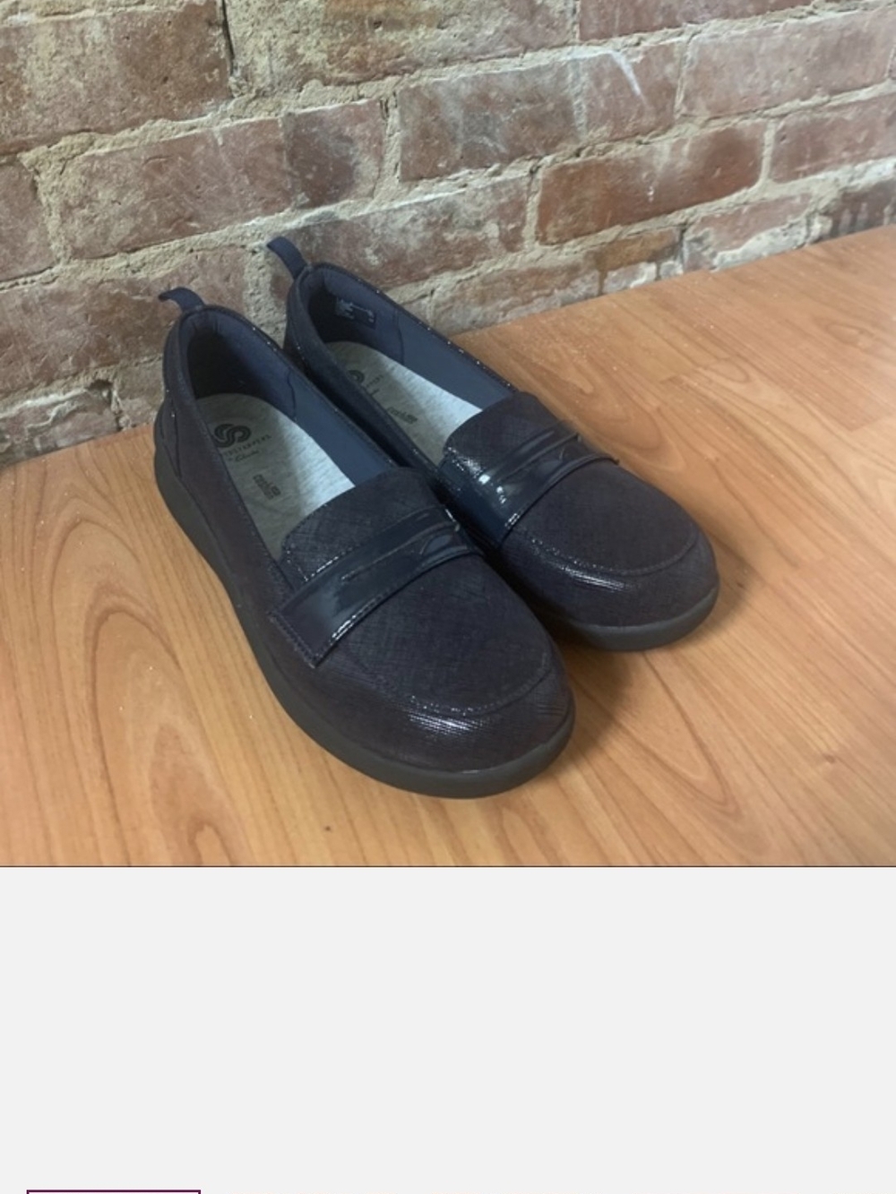 Cloudsteppers by Clarks Women's Dark Navy Slip-On Loafers